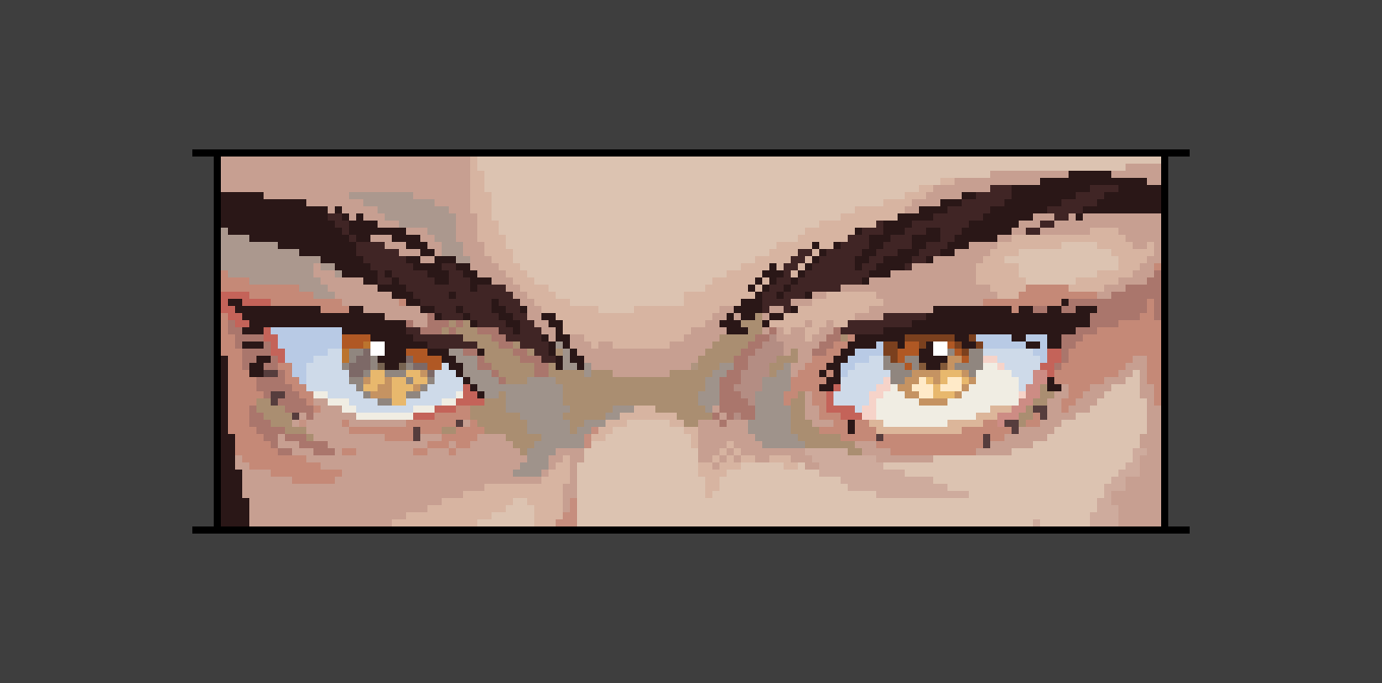 A second realistic eye study